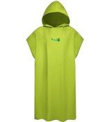 Resim Yetişkinler İçin Sörf Panço Değişen Havlu Çabuk Kuruyan Bornoz Başlıklı Mikrofiber Plaj Battaniyesi Banyo Yüzme Havlusu Yeşil Yeşil 