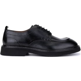 Resim Tamer Tanca Erkek Hakiki Deri Siyah Casual Ayakkabı 1171 255-03 Erk Ayk Sk25-26 Sıyah Siyah 