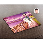Resim Kişiye Özel Beyaz Atlı Prens Karikatürlü Ahşap Puzzle-3 