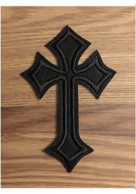 Resim Haç - Cross Patches Peç Patch Arma ve Kot Yamaları Çok Renkli 