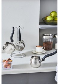 Resim Karaca Fleva 3'lü Cezve Takımı Black 