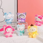 Resim Silver1 Bebek Makine Bebek Sevimli Karikatür Peluş Bebek Çanta Çekicilik Öğrenci Bebek Asılı Anahtar (Yurt Dışından) 