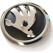 Resim Skoda Octavia Octavia Ön Kaput Arma Amblem 5ja853621 90mm 2013-2016 Model Arası Araçlara Uyumlu 