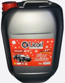 Resim Licoil G12 Antifriz -37 C Kırmı16 Kg 3Kg-15Kg-16Kg Mevcut 