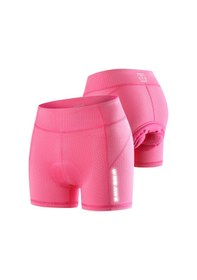 Resim Hombey Bayan Bisiklet Şortu, Nem Emici, Hızlı Kuruyan, Rahat Amortisör Yastığı, Bisiklet Sporu İçin, Pembe, Xl Abd Pembe 