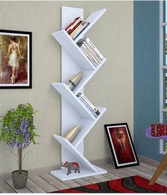 Resim Moonlife Moonlife Tree Dekoratif Kitaplık Beyaz 