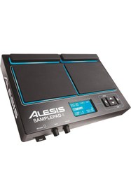 Resim Hype Store Alesis Sample Pad 4, Kompakt Perküsyon ve Sample Tetikleme Enstrümanı, 4 Hıza Duyarlı Ped, 25 Davul 