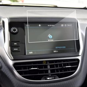 Resim Peugeot 208 Dokunmatik Multimedya Ekran uyumlu Koruyucu Cam 