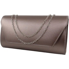 Resim Keeba Platin Abiye Çanta. Platin Kadın Abiye Çanta. Abiye Platin Kumaş Davet Gece Portföy Clutch Çanta 