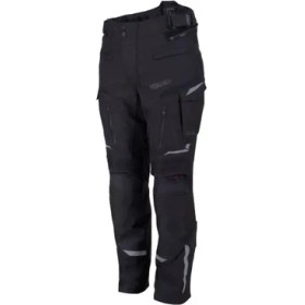 Resim 4riders Herman Pro 3 Katmanlı Ce Sertifikalı Korumalı Motosiklet Pantolonu (Geniş Beden) Siyah 
