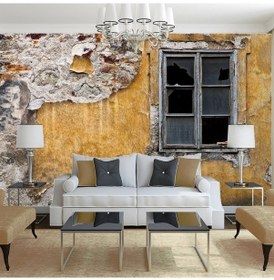 Resim Eski Pencere Duvar Posteri 