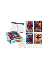 Resim Spiderman Bloknot A-6 80 Yaprak Metalize 140400-06 