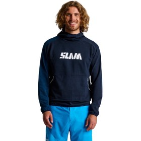 Resim Slam Graphic Hoodie Erkek Mavi Sweatshirt 