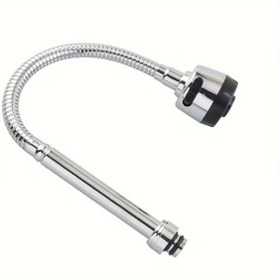 Resim Su Tasarruflu Musluk Başlığı Perlatörlü, Sıçratmaz, Kolay Montaj Krom 