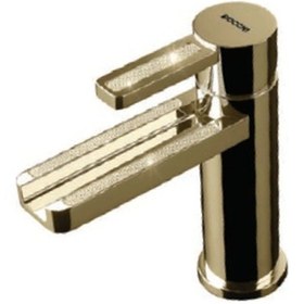 Resim Bocchi Canyon Cyrstal 1014-0001-SA Lavabo Bataryası Altın 