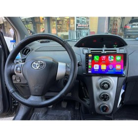 Resim DARWİLL 2005-2010 TOYOTA YARİS Uyumlu ANDROİD MULTİMEDYA 4GB RAM 64GB HAFIZA APPLE CARPLAY KAMERA 