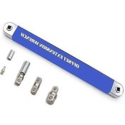 Resim Pazly Çok Fonksiyonlu Yüksek Karbon Çelik Somun Anahtarı Seti - 1/4'' 3/8'' 1/2'' Uzatmalı 