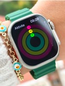 Resim FERRO Yeşil Silikon Amoled,türkçe,sesli Görüşme,11farklı Spor Modlu Kadın Akıllısaat Bileklik 
