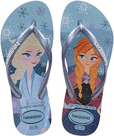 Resim Havaianas Kız Çocuk Slim Princess Terlik 33/34, 33/34, 4123328, Lila, Kız çocuk 