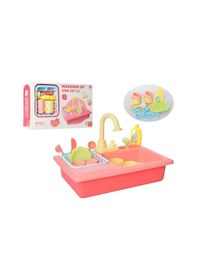Resim Pilli Mutfak Lavabo Oyun Seti 