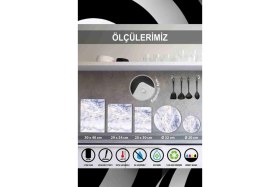 Resim 29X34CM Koyu Ahşap Desenli Cam Kesme Tahtası, Şık ve Kullanışlı Tasarım 
