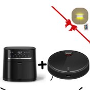 Resim Xiaomi Robot Premium Performans Akıllı Robot Süpürge Mi Smart Air Fryer Aile Boyu 6 Lt,lambader Hediye 