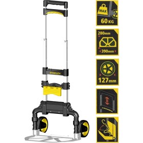 Resim Stanley Ft501 60Kg Katlanır El Arabası 
