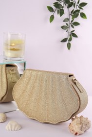 Resim weem bag Elysara EB0185 | KUM SİM ZARİF İNCİ İSTİRİDYE ABİYE ÇANTA 