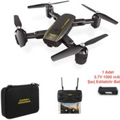 Resim Cx015-1b Zoom Extreme Smart Drone | Katlanabilir | 1080p Full Hd | Wifi Kamera | Ios | Android 