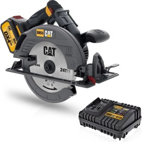 Resim Freedom Books Cat DX53 18VOLT 4.0AH 185MM Kömürsüz Profesyonel Daire Testere 