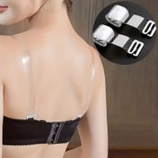 Resim Şeffaf TPU Omuz Askıları - Ayarlanabilir ve Çıkarılabilir - Özelleştirilebilir Uyum - Kadın İç Çamaşırı Aksesuarları - Rahat ve Güvenli - 2 Adet/1 Set 