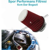 Resim Universal Performans Hava Filtresi DAF 1000 Modeli İçin 6 cm Dar Boğazlı Yüksek Performans 