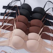 Resim 6'lı Katı Dikişsiz Balenli Sütyen, Seksi Rahat Push Up Nefes Alabilir Sütyen, Kadın İç Çamaşırı & Lingerie 