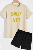 Resim trendypassion Shut Up Şort T-shirt Eşofman Takımı 