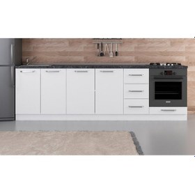 Resim Minar 270 Cm Mutfak Dolabı Beyaz 270-B6-Alt Modül Beyaz 