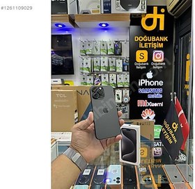 Resim Apple iPhone 15 Pro Max İkinci El TR | 256 GB | Siyah 