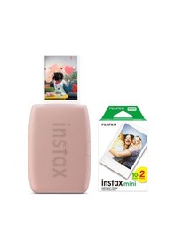 Resim Fujifilm Instax Mini Link 3 Pembe Akıllı Telefon Yazıcısı Ve 20'li Mini Film 