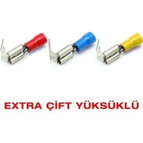 Resim Nexo Çift Yüksüklü Erkek-Dişi Geri Dönüşlü Terminal Ucu (10Adet) 