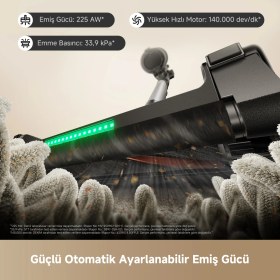 Resim MOVA G70 Complete Kablosuz Dikey Süpürge, 225 Aw Yüksek Emiş Gücü, 3 Yıl Garanti 