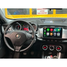 Resim Carnavi ALFA ROMEO GİULİETTA 9İNÇ CARPLAY-ANDROİD AUTO 4GB RAM 64GB HAFIZA CARPLAY-MULTİMEDYA 
