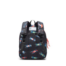 Resim Herschel Heritage™ Çocuk | Su İtici Kumaş Sırt Çantası, 15 L - Race Cars Siyah / OS 