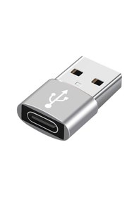 Resim Type-c To Usb 3.0 Erkek Çevirici Dönüştürücü Adaptör Samsung Vb. Cihazlarla Uyumlu 