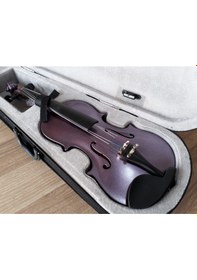 Resim Keman Lila Simli Özel Renk Atölyeden Tam Set 