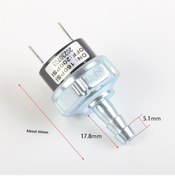 Resim Mufunye Kompakt Mini Pneumotik Basınç Kontrolörü - Yüksek Ve Düşük Basınçlı Yağ/vakum Ayarı, 160-200psı, Versatil Endüstriyel Kullanım 