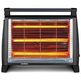 Resim Kumtel LX-2832 1500 W Quartz Isıtıcı Siyah 