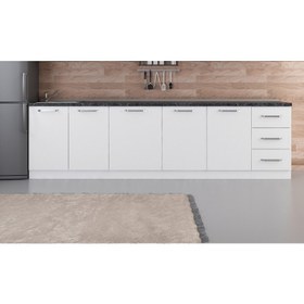 Resim 295 cm Mutfak Dolabı Beyaz 295-B1-ALT Modül 