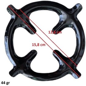 Resim Klarstein Uyumlu Cezvelik Kapak Ankastre Set Üstü Ocak Yuvarlak Aparatı - 551843949 