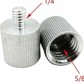 Resim Ayex Vida Adaptörü 5/8" Tripod Vidasını 1/4" Dönüştürücü 