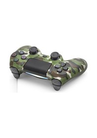 Resim Büro Ev Ofis Oyun Konsolu İçin Yeşil Kamuflaj Gamepad Ps4 Uyumlu Oyun Kolu 