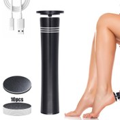 Resim Şarj Edilebilir Elektrikli Ayak Nasır Giderici - USB Şarj, Lityum Pil, Mükemmel Tatil Hediyesi 